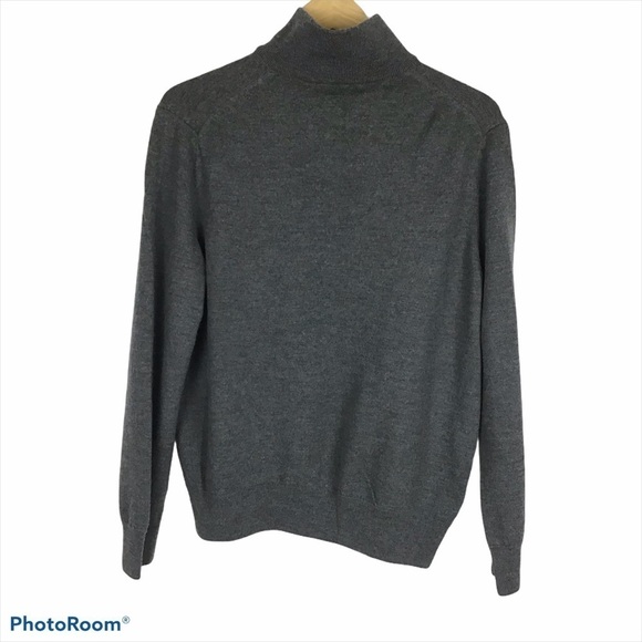 Banana Republic Merino Wool Gray Sweater - Picture 2 of 5